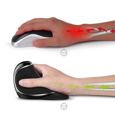 Vertikalni ergonomski miš Delux