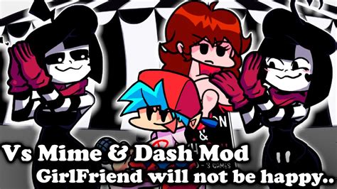 Fnf Vs Mime Dash Mod Girlfriend Will Not Be Happy Mods Hard