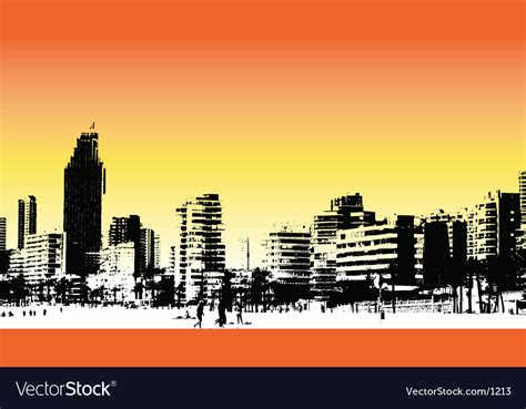 Benidorm design Royalty Free Vector Image - VectorStock