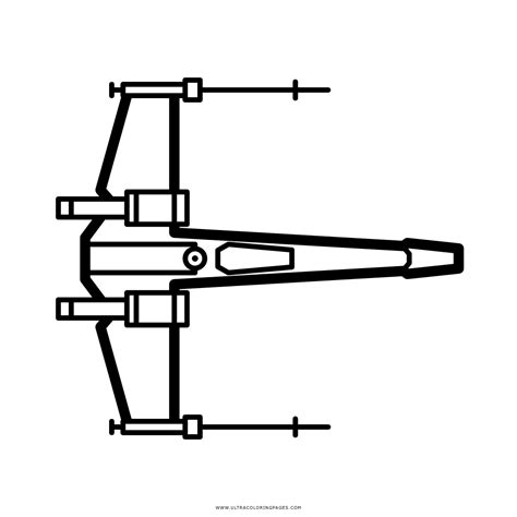 X Wing Coloring Page / Star Wars X Wing Art Project Craft Play Learn ...