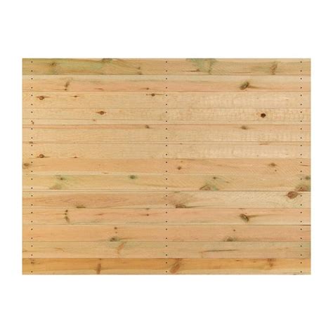 Outdoor Essentials 6 Ft X 8 Ft Pressure Treated Southern Yellow Pine Wood Flat Top Horizontal