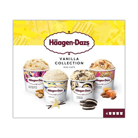 Vanilla Collection Mini Cup Multipack Häagen Dazs Fr