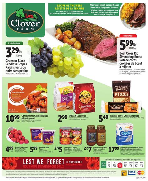 Clover Farm Atlantic Flyer November To