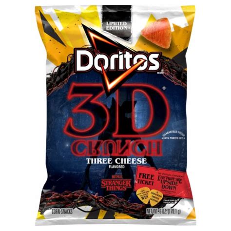 Doritos® Limited Edition 3d® Crunch Stranger Things Three Cheese