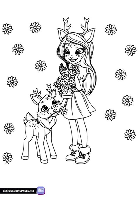 Enchantimals Printable Free Printable Coloring Pages