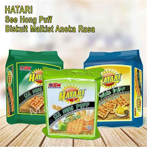 Jual Hatari See Hong Puff Gram Malkist Margarin Kelapa Shopee