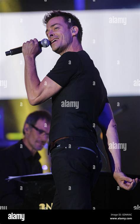 Alexandre Desilets Performs At The St Jean Show On The Plains Of