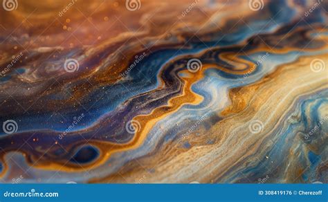 On the Surface of the Planet Saturn Stock Photo - Image of space ...