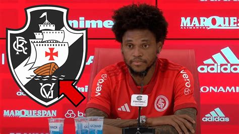 OLHA OQUE O LUIZ ADRIANO FALOU APÓS ACERTO O VASCO DA GAMA