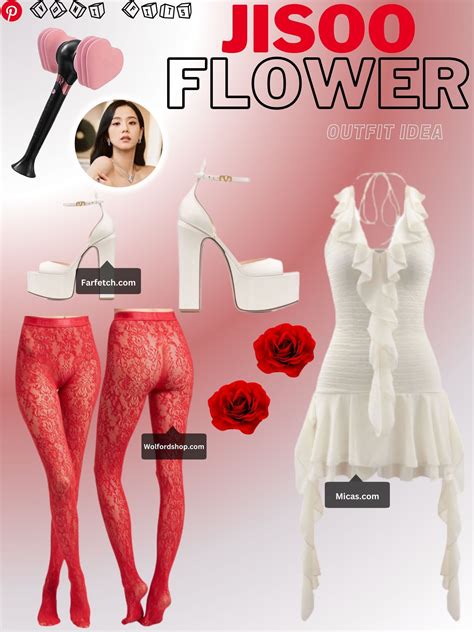 JISOO- Flower outfit idea | Outfits, Stage outfits, Cloth flowers