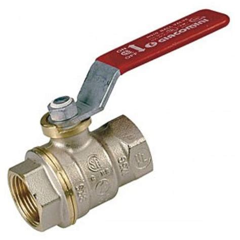 Giacomini Brass Ball Valve Ul Fm Teflon Seal Model R D Fire