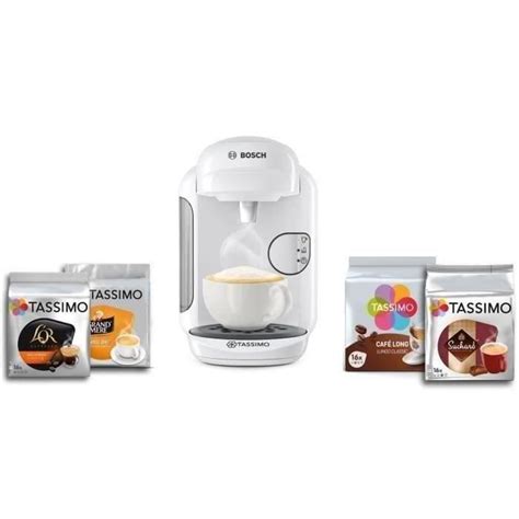 BOSCH TAS1404C1 Tassimo Vivy 4 packs de Tdiscs Cdiscount Electroménager