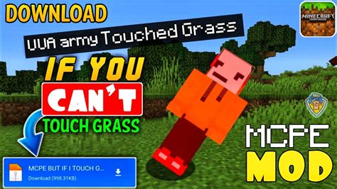 Minecraft But You Can T Touch Grass Mod Download Mcpe Mcpe But I Can T Touch Grass Ug