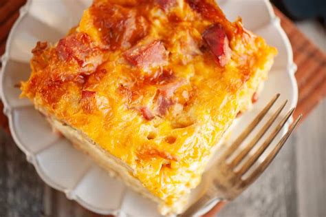 Overnight English Muffin Breakfast Casserole