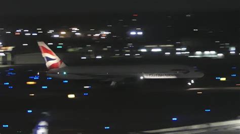 British Airways Boeing 777 236 ER G VIIS Takeoff From PDX YouTube