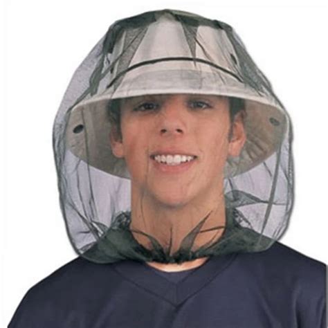 Mosquito Cap Midge Fly Bug Insect Bee Hat With Net Mesh Head Face