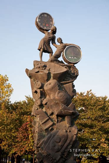 Photo: The Clock Tower of Peace stands on the grounds of the War ...