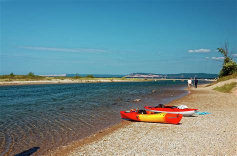 Platte Point Beach Scene Photograph By Sally Weigand Fine Art America