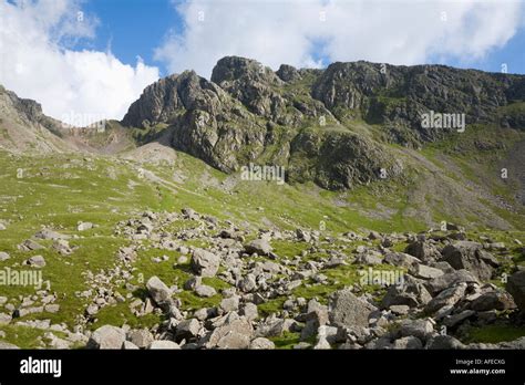 Sca Fell From Hollow Stones Lake District National Park Cumbria England