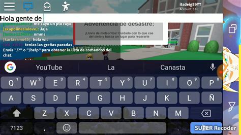 Todos Lo Comandos Del Chat De ROBLOX YouTube