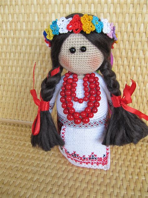 Ukrainian Doll Handmade Souvenir Folk Art Ts Traditions Etsy