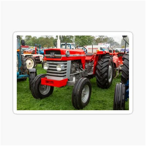 Massey Ferguson 165 Tractor Sticker For Sale By Coastalphoto66 Redbubble