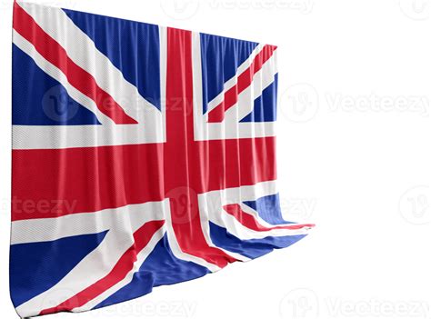 United Kingdom Flag Curtain In 3d Rendering Called Flag Of United Kingdom 31781887 Png