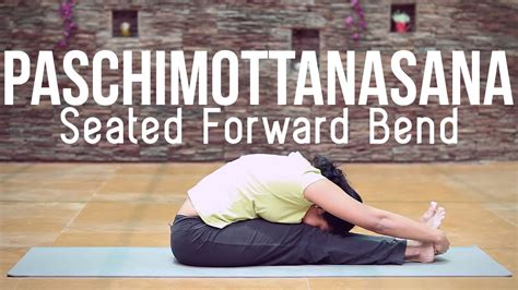 How To Do Paschimottanasana Seated Forward Bend YouTube