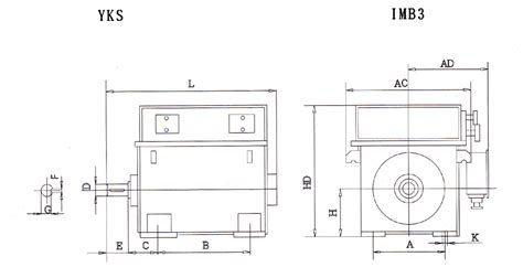 Yks Series Ic W Air Water Cooled High Voltage Kv Kv Squirrel Cage