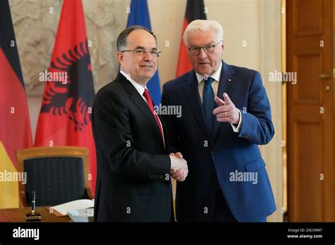 Bundespr Sident Steinmeier Pr Sident Albaniens Bajram Begaj