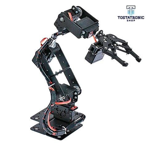 Brazo Robot De 6 Grados De Libertad Sin Servos Tostatronic