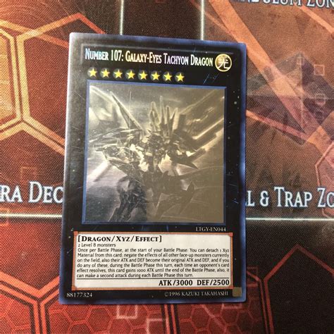 Galaxy Eyes Tachyon Dragon Card