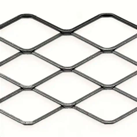 Pvc Coated Platform Expanded Metal Mesh Fence Diamond Shape Expanded