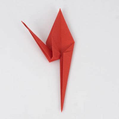 Origami Kranich Falten Anleitung Minuten Dauer Origami Tiere Falten