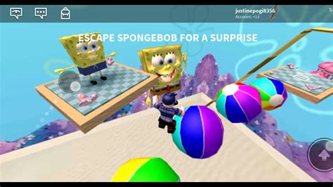 Roblox Escape Sponge Bob YouTube