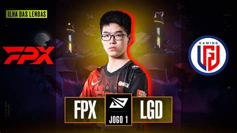 FPX X LGD Jogo 1 MD3 LPL Spring 2024 DIA 23 YouTube