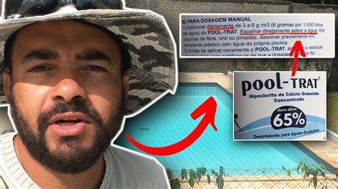 Como Aplicar Cloro Na Piscina Oque O Fabricante Recomenda Direto Na