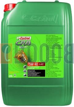 Castrol Crb Multi 15w40 Ci 4 E7 Tanica Da 20 Lt Lubrificanti Oli