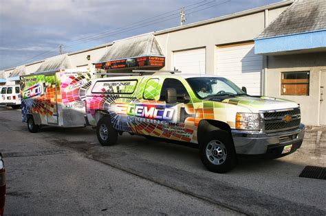 Commercial Trailer Vinyl Wraps Graphics And Lettering Davie Florida