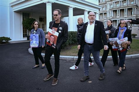 Les Familles D Otages Vont Tre Re Ues La Maison Blanche Avant La