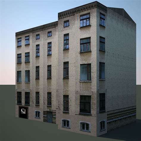 Lowpolygovernmentbuilding 3d Model 15 Max Free3d