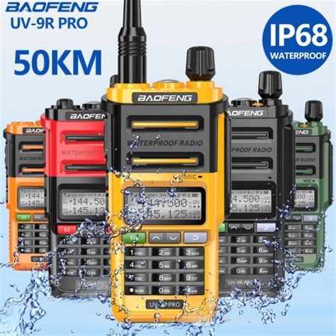 Baofeng Uv R Pro High Power Ip Waterproof Radio Uhf Vhf Dual Band