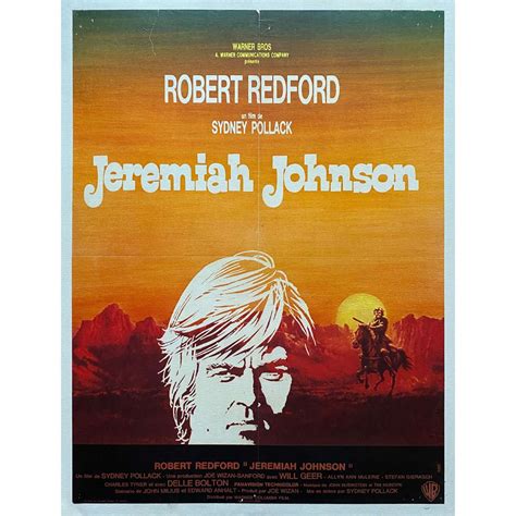 JEREMIAH JOHNSON French Movie Poster - 23x32 in. - 1972