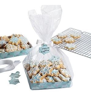 Kit De 4 Bandejas Para Galletas Copos De Nieve