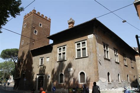 Tour Et Palais Des Anguillara Rome Roma