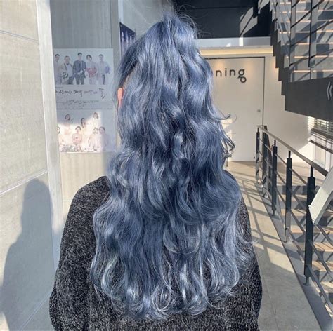 Pin By Amelie La Mort On Hair Blue Hair Aesthetic Pretty Hair Color Aesthetic Hair