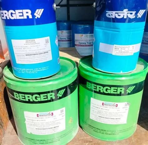 Berger Hb Epoxy Sky Blue Paint For Woodmetal And Floor At ₹ 295litre