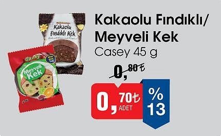 Casey Kakaolu F Nd Kl Meyveli Kek G Ndirimde Market