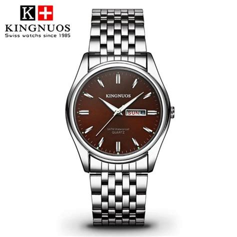 Kingnuos - Brand Classics Watch Quartz Movement Chronograph Wrist Men ...