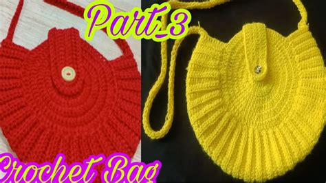 How To Do Round Crochet Bag Easy Crochet Bag Day Crochet Tutorial Crochet Shell Crossbody Bag